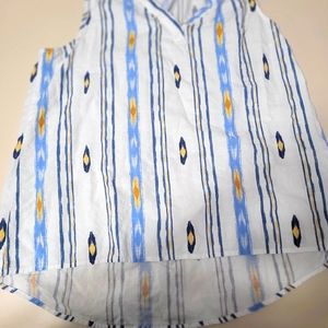 Large sleeveless top worn once